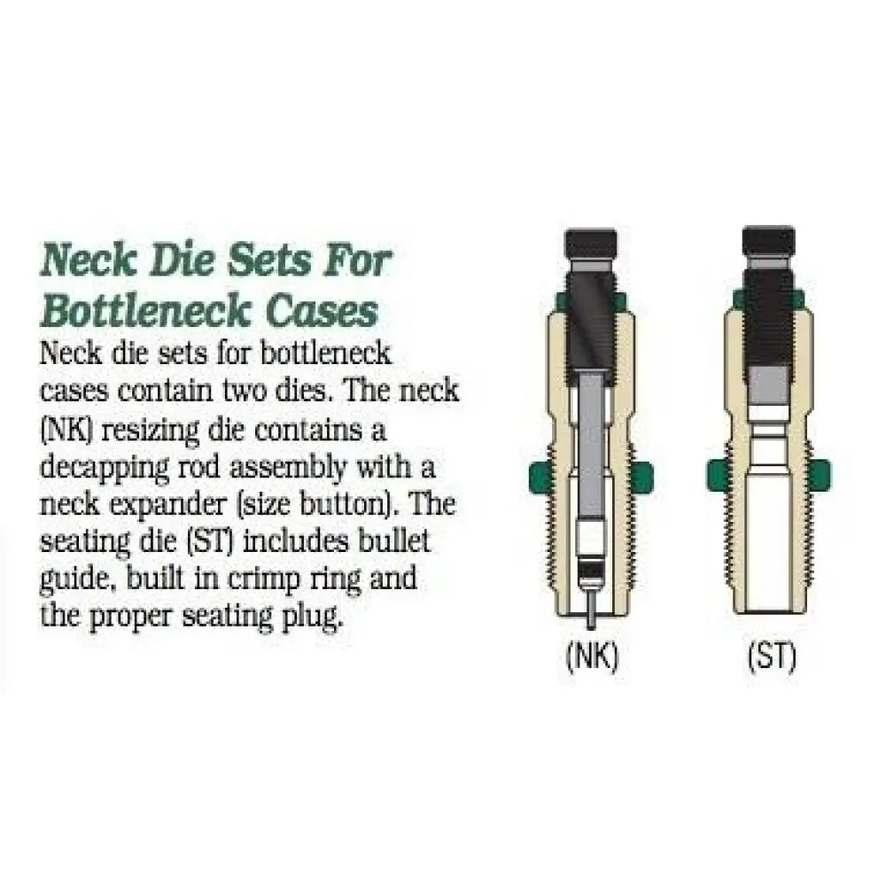 Redding Reloading Equipment Rifle Dies Series b Neck Die Set for Bottleneck Cases 6.5 Prc Buy at Faith and Freedom