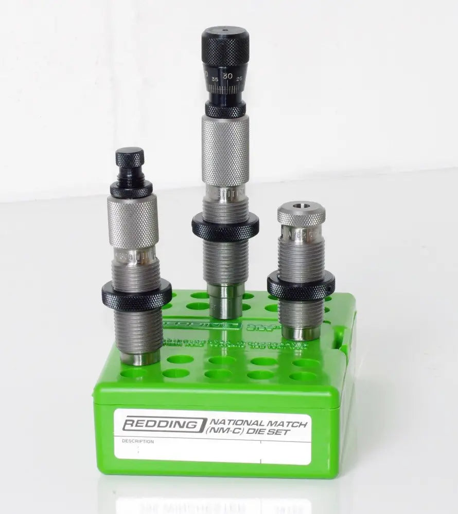 Redding Reloading Equipment Rifle Dies Type S-match Bushing Neck Die Set 223 Valkyrie Buy at Faith and Freedom Outdoors