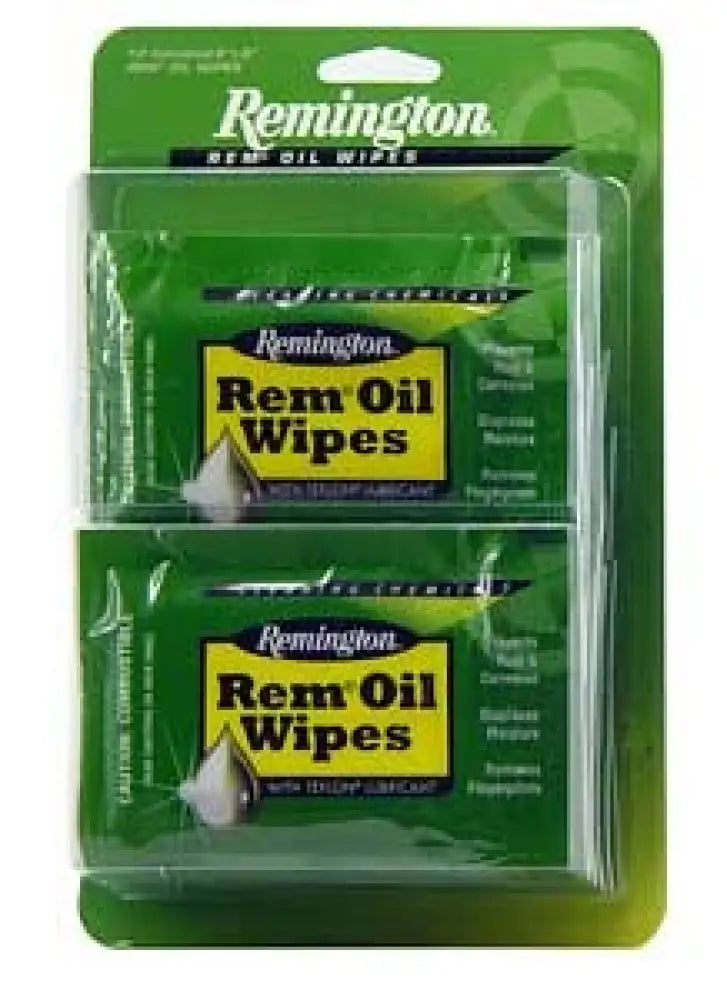 Rem Rem-oil 6’’x8’’ Wipes 12/bx Buy at Faith and Freedom Outdoors - Solvents & Lubricants - Wipes