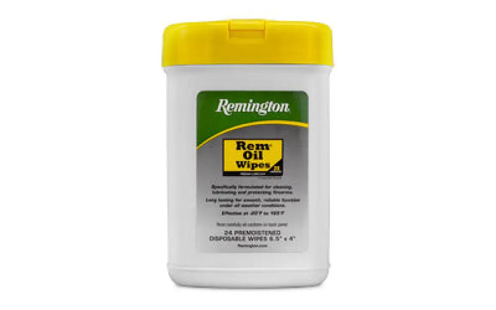 Rem Oil Pop-up Wipe (24ct) 7’’ x 8’’ Buy at Faith and Freedom Outdoors - Solvents & Lubricants - Wipes