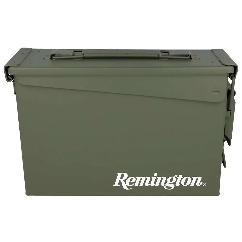 Remington Ammo Cans & Dry Box Remington Ammo can 30 Cal. (metal) Buy at Faith and Freedom Outdoors