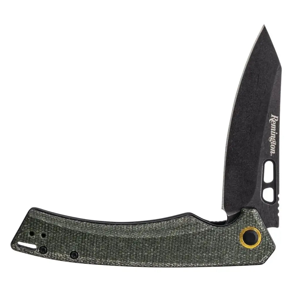 Remington Knives & Edged Tools Edc Liner Lock Folding Knife 4-1/2’’ Coping Blade Green Buy at Faith and Freedom Outdoors