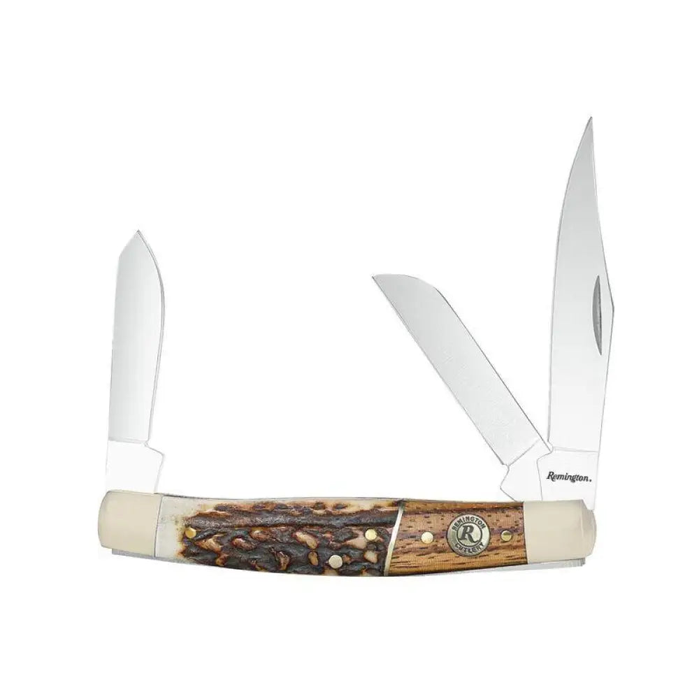 Remington Knives & Edged Tools|knives Tools Guide Stockman Folding Knife 3 Blades Brown Buy at Faith and Freedom