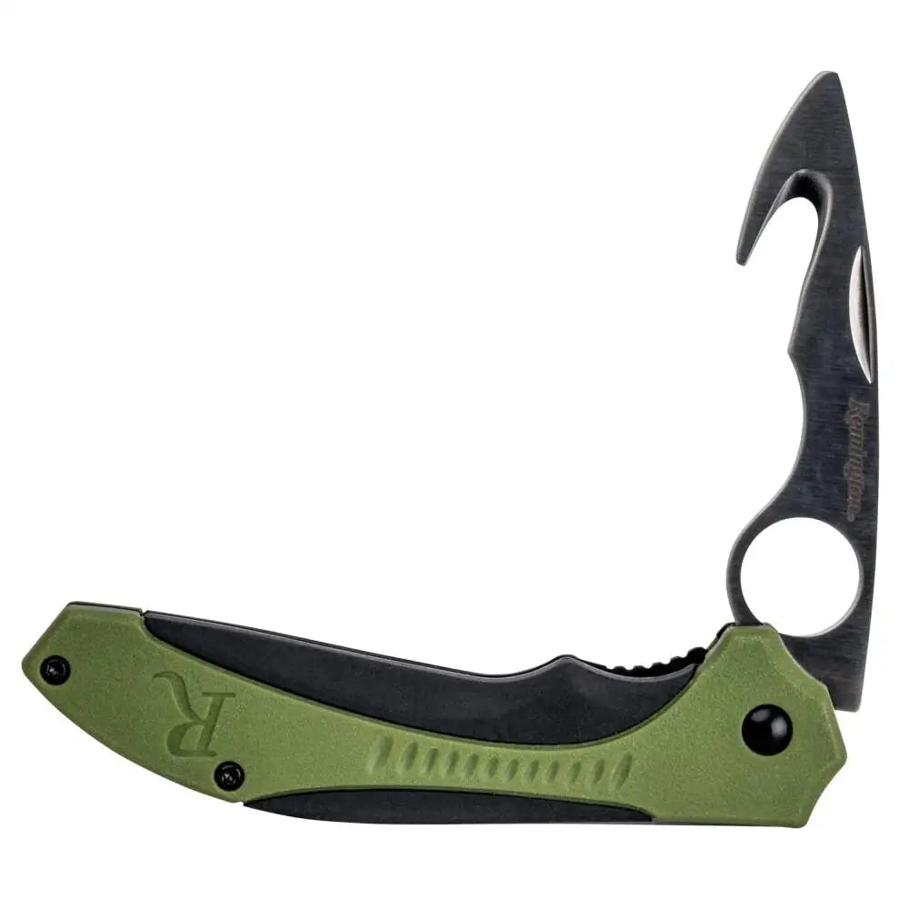 Remington Knives & Edged Tools|knives Tools Sportsman Folding Skinner Knife 3.25’’ Guthook Od Green and Black Buy