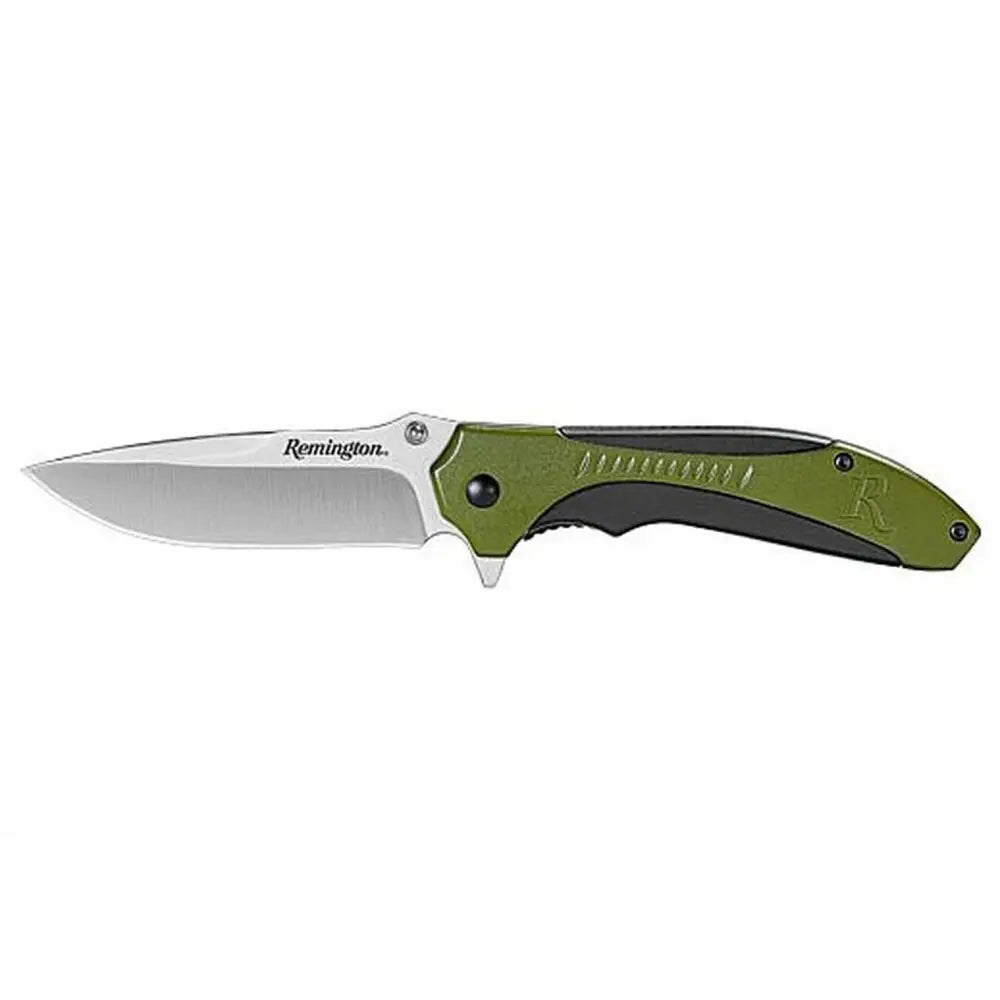 Remington Knives & Edged Tools Sportsman Folder Knife 4 1/2’’ Blade Od Green and Black Buy at Faith and Freedom Outdoors