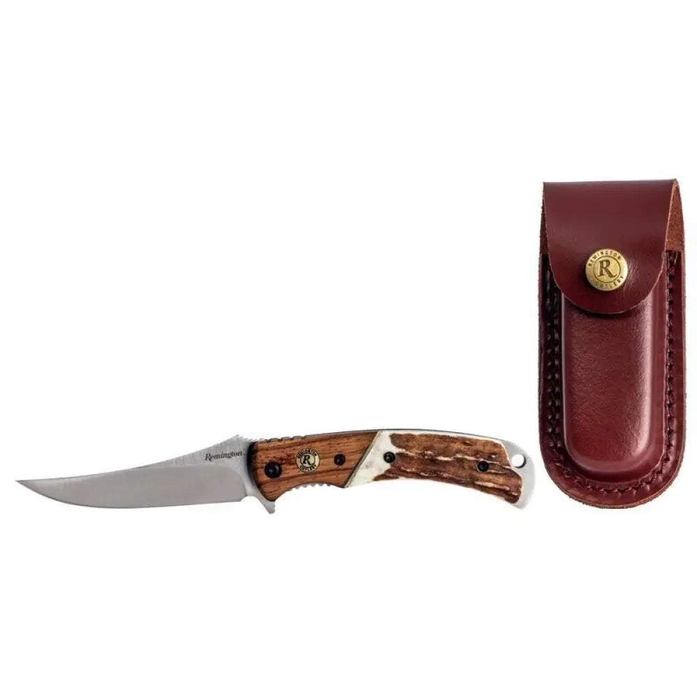 Remington Knives Guide Series Folding Knife 4’’ Blade with Sheath Buy at Faith and Freedom Outdoors