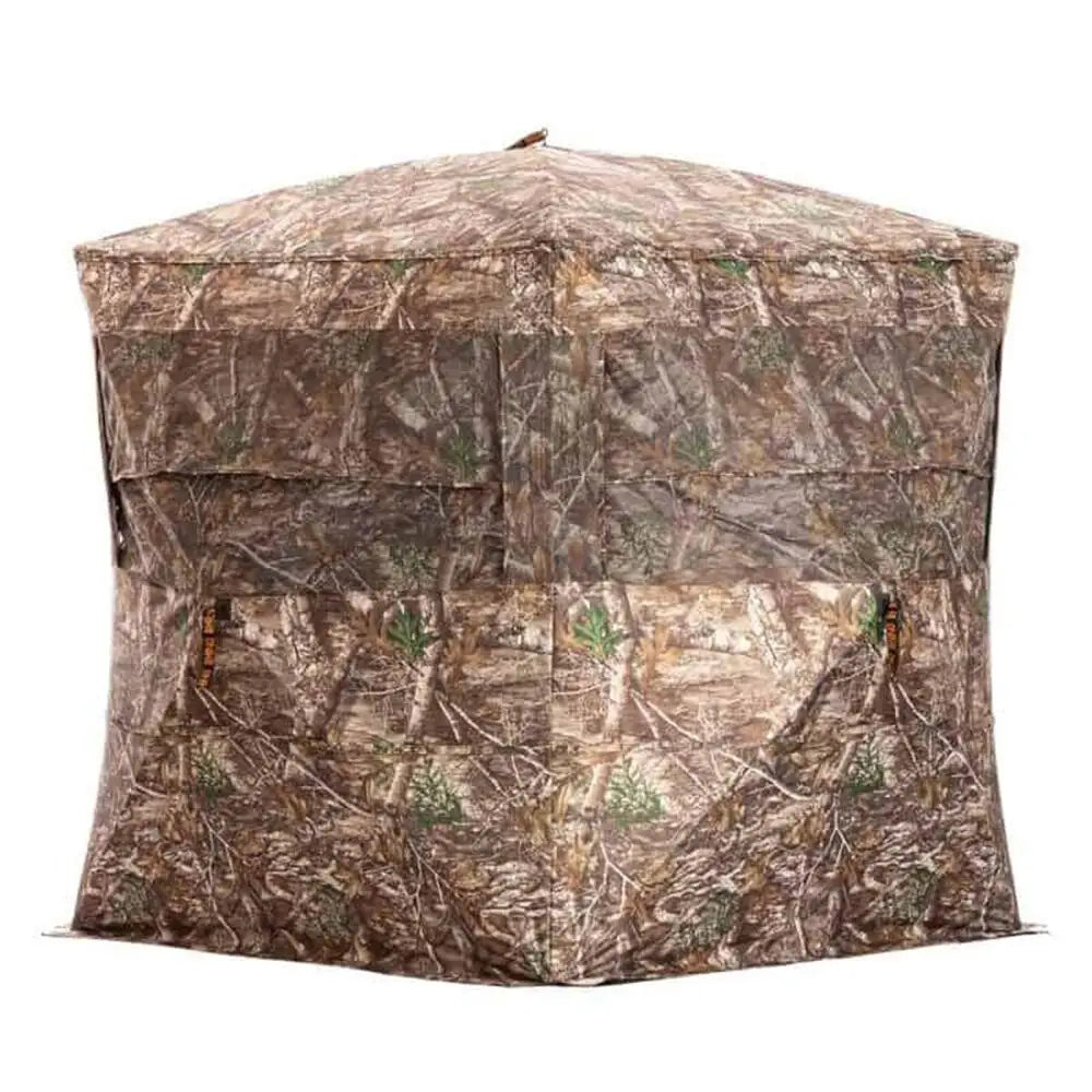 Rhino Blinds Ground Right Handino Blind Rb24 Pro 5 Hub Realtree Edge Camo Buy at Faith and Freedom Outdoors