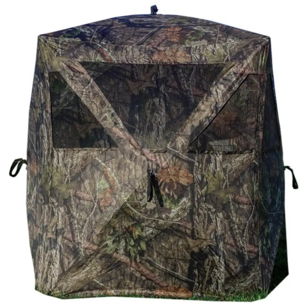 Rhino Blinds Ground Right Handino R-100 Mossy Oak Break Up Country Blind - 2-person Buy at Faith and Freedom Outdoors
