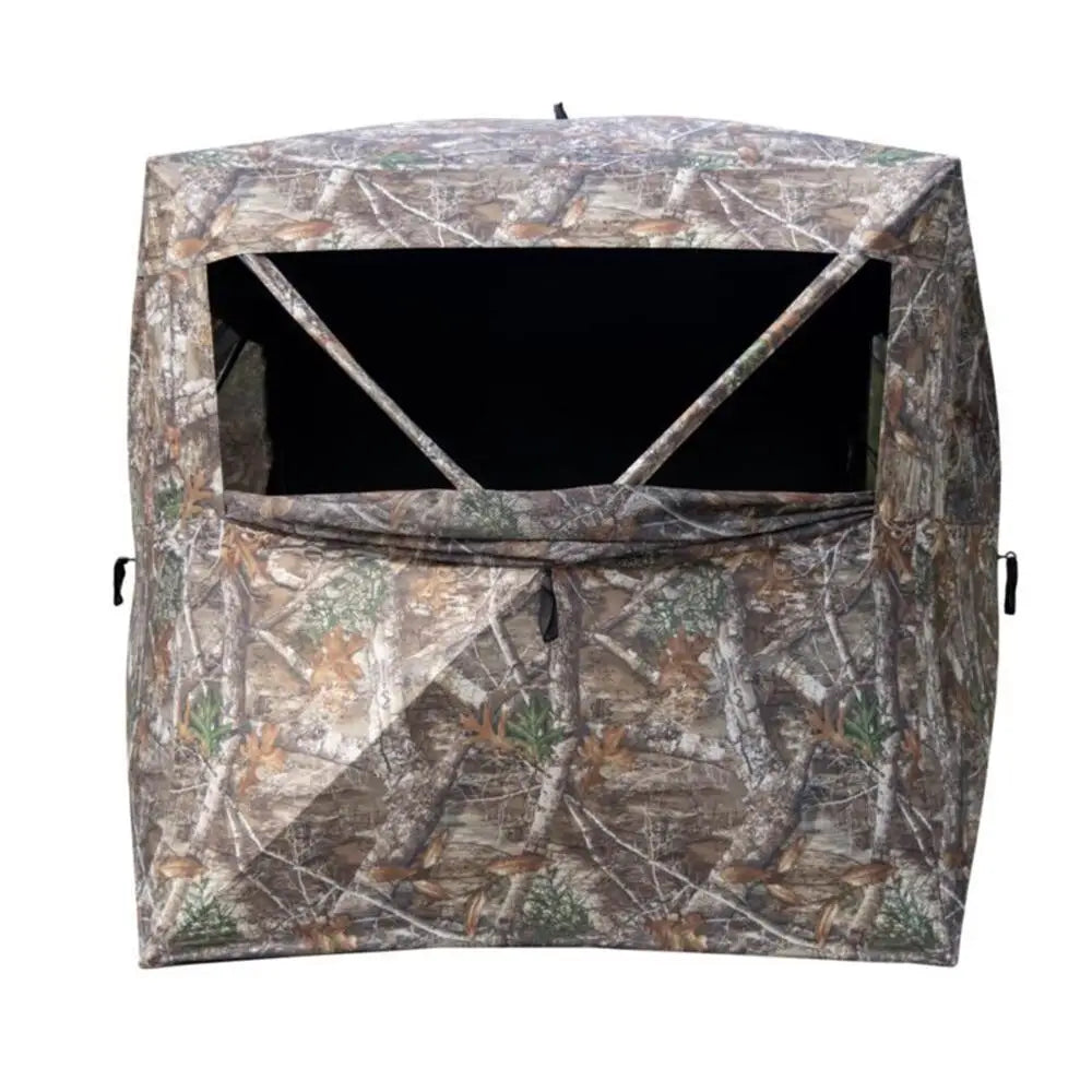Rhino Blinds Ground Right Handino Rb140 3 Person Blind Realtree Camo Buy at Faith and Freedom Outdoors