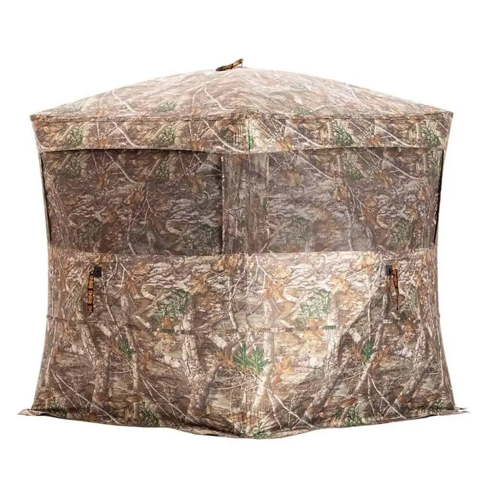 Rhino Blinds Ground Right Handino Rb24 Blind 3 Man Realtree Edge Buy at Faith and Freedom Outdoors