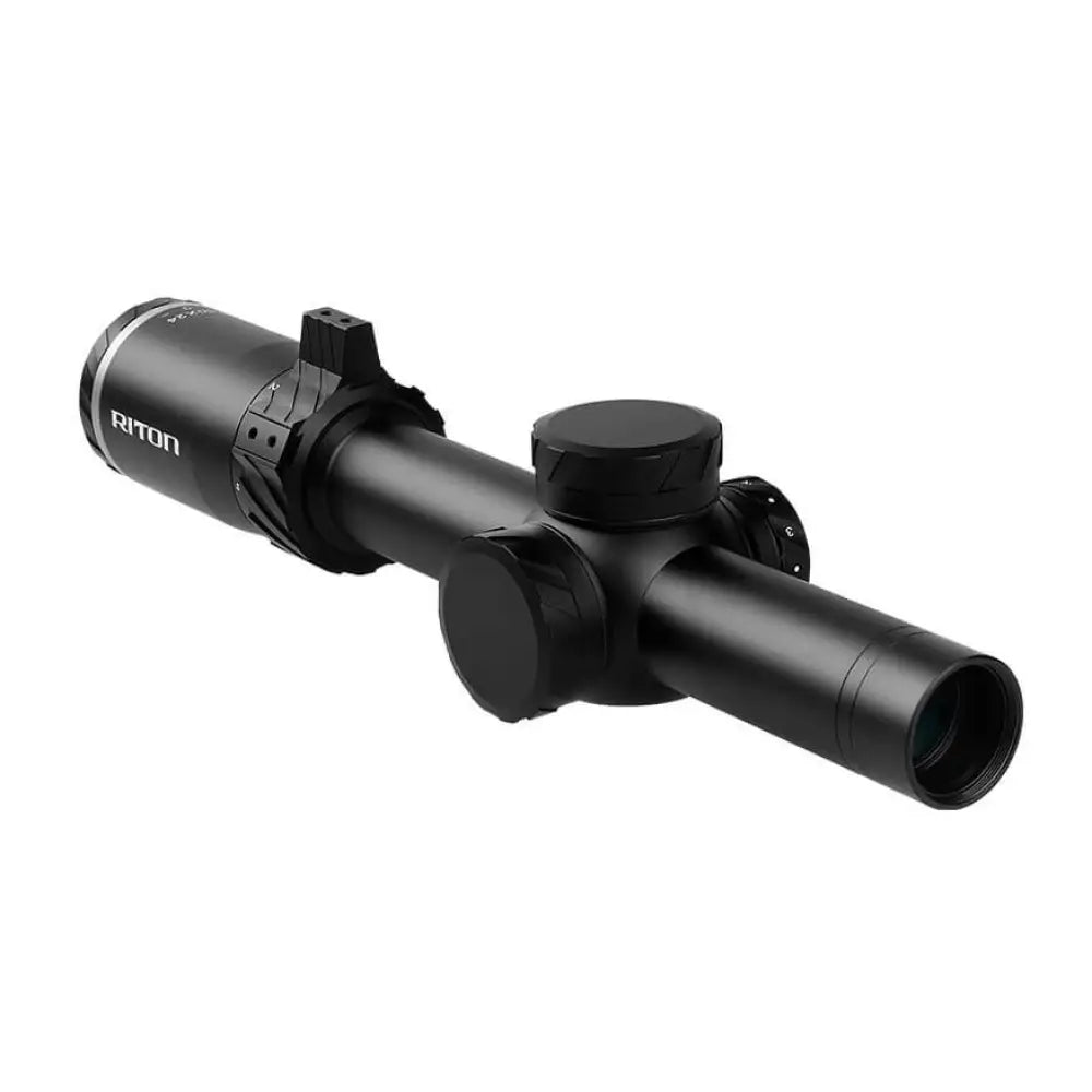 Riton Optics Rimfire Scopes 5 Tactix Lpvo Rifle Scope 1-10x24 30mm Ffp 30t Mil Buy at Faith and Freedom Outdoors