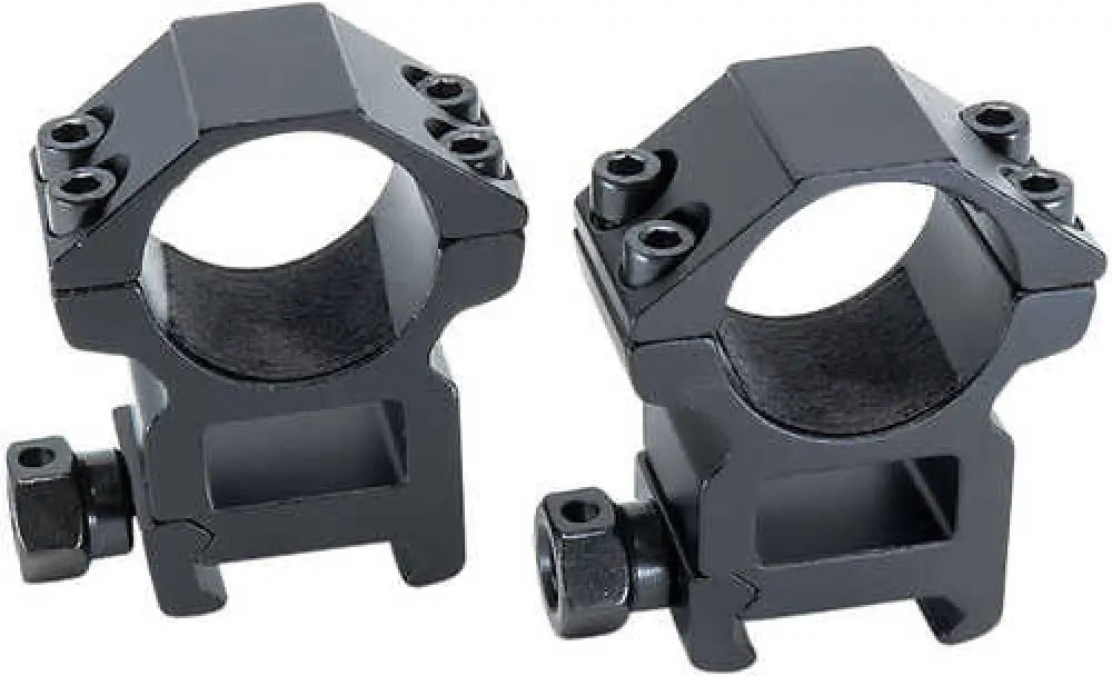 Riton Optics Scope Ring Set Picatinny/weaver High 1’’ Diameter 18mm Matte Black - X1h