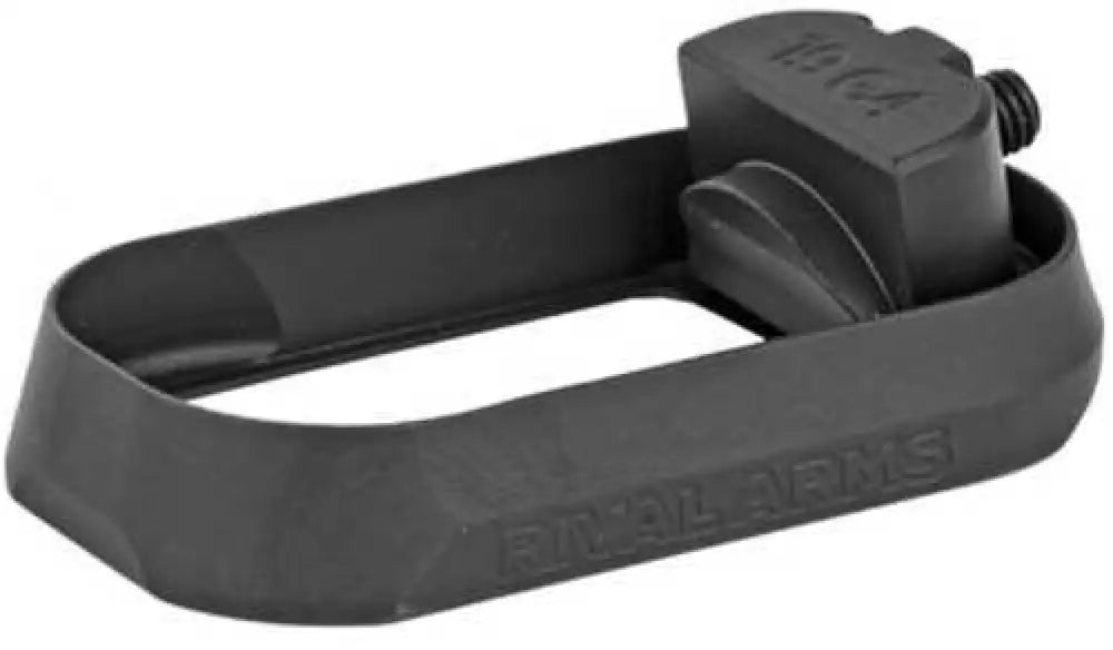 Rival Arms G19 Magwell for Glock 19 Gen 4 Cnc-machined Aluminum Included Grip Plug Black Finish does not Fit 36/42