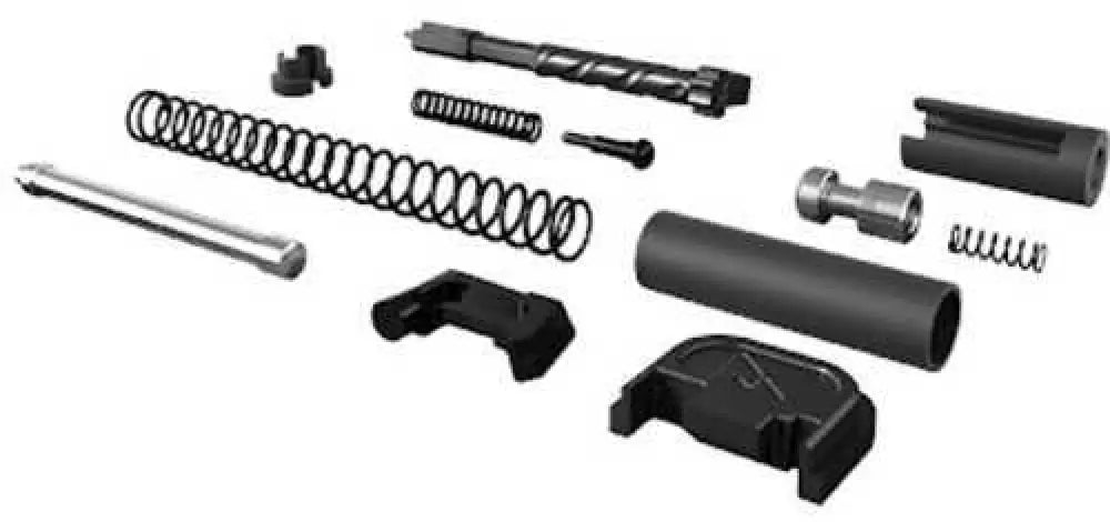 Rival Arms Glock Slide Completion Kit for 9mm Gen3/gen4 Black Finish Includes Striker (firing Pin) Spring - Ra42g001a