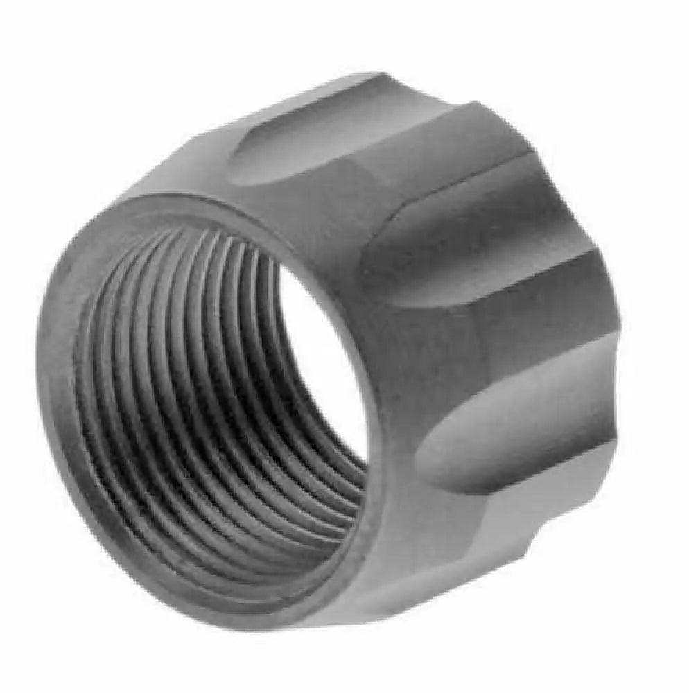 Rival Arms Thread Protector 9mm Luger Black Pvd 416r Stainless Steel 1/2’’-28 Tpi - Ra-ra300001a