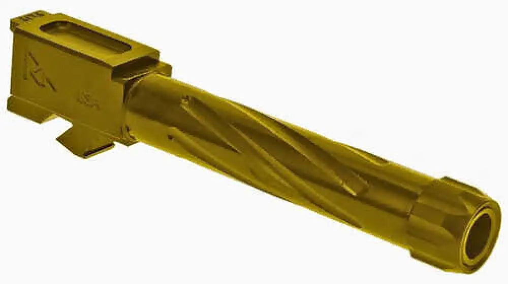 Rival Arms Threaded for Glock 17 Gen3-4 Gold Pvd 416r Stainless Steel - Ra20g102e