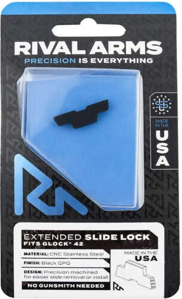 Rival Slide Lck Ext Glk 42 Black - Ra-ra80g004a