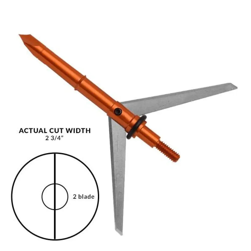 Rock Ridge Outdoors Broadheads Field & Specialty Points Dead Ringer Super Freak Extreme Broadhead 100gr 2 Blades Buy