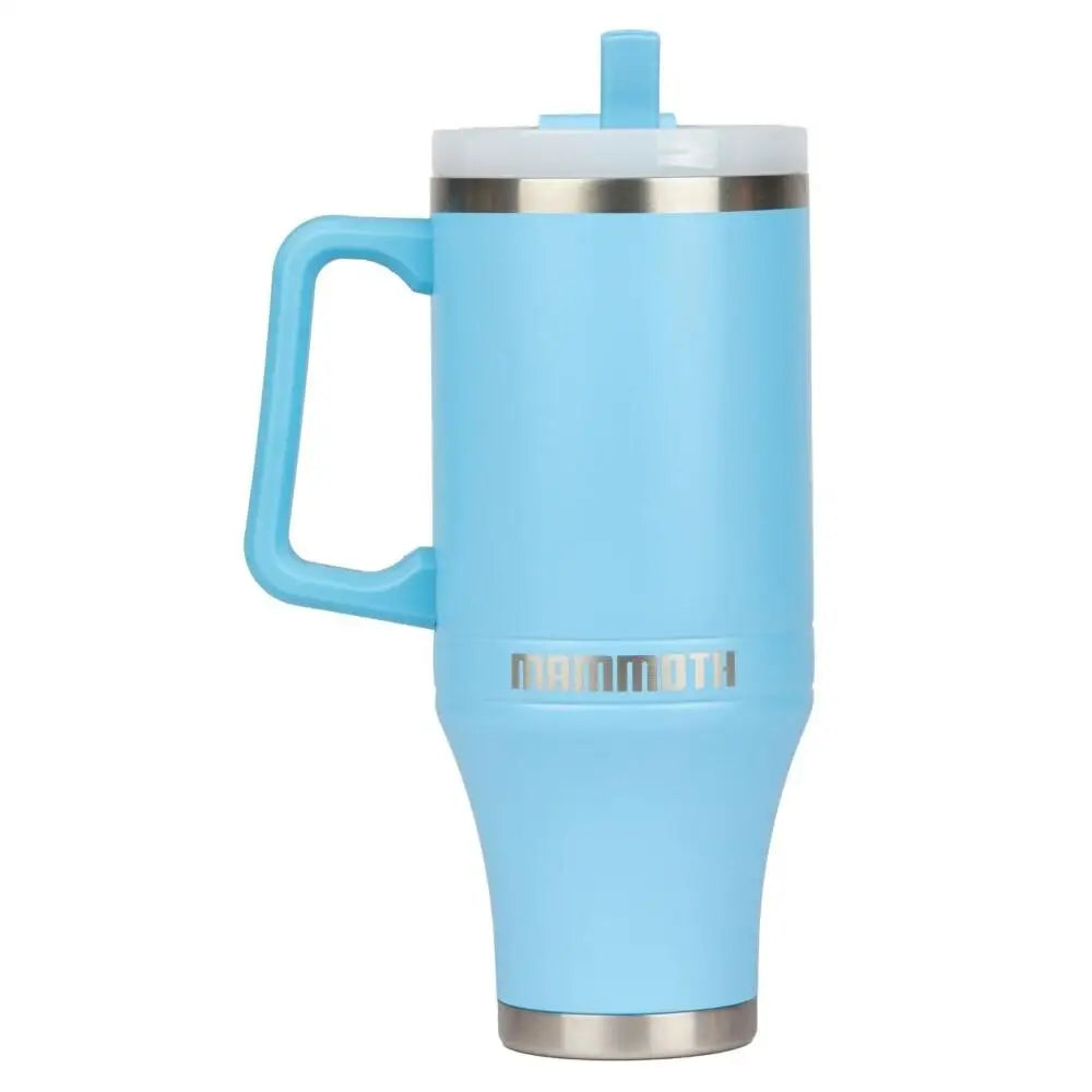 Rock Ridge Outdoors Cookware Mammoth Ascent Tumbler 40 Oz Light Blue Glow Buy at Faith and Freedom