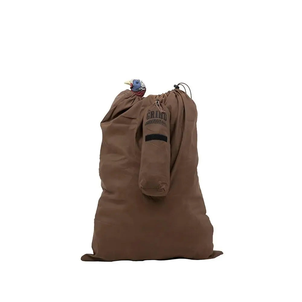 Rock Ridge Outdoors Decoy Bags the Grind Turkey Bag Solid Dark Earth Buy at Faith and Freedom