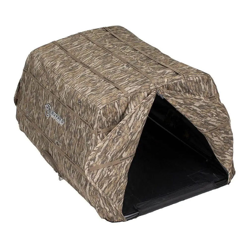 Rock Ridge Outdoors Dog Blinds|hunting Cupped Hunting Blind Mossy Oak Bottomland Buy at Faith and Freedom