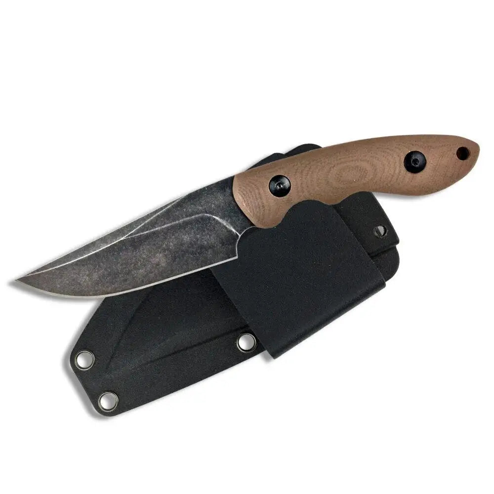 Rock Ridge Outdoors Knives Abkt Elite Shadow Predator Fixed Knife 3-1/2’’ Drop Point Blade Brown Buy at Faith