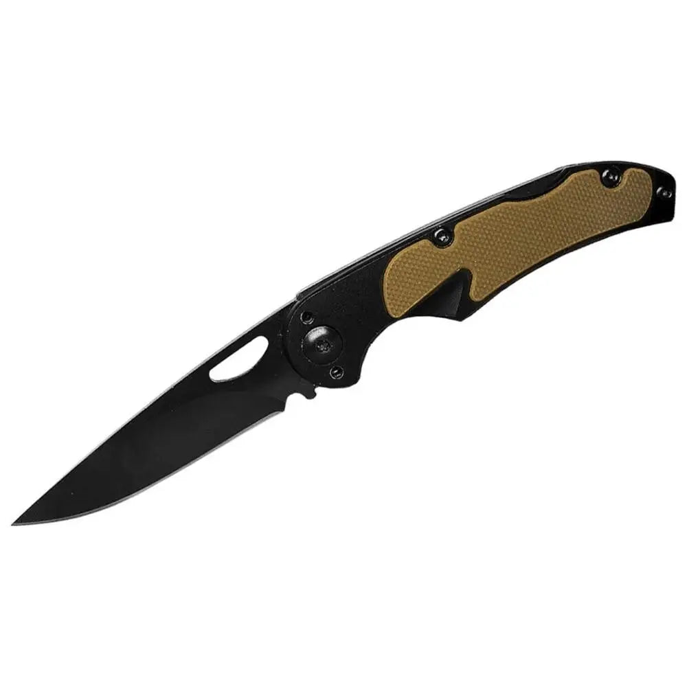 Rock Ridge Outdoors Knives|knives & Edged Tools Abkt Elite Mark Ii Lockback Folding Knife 2-1/2’’ Drop Point Blade Tan