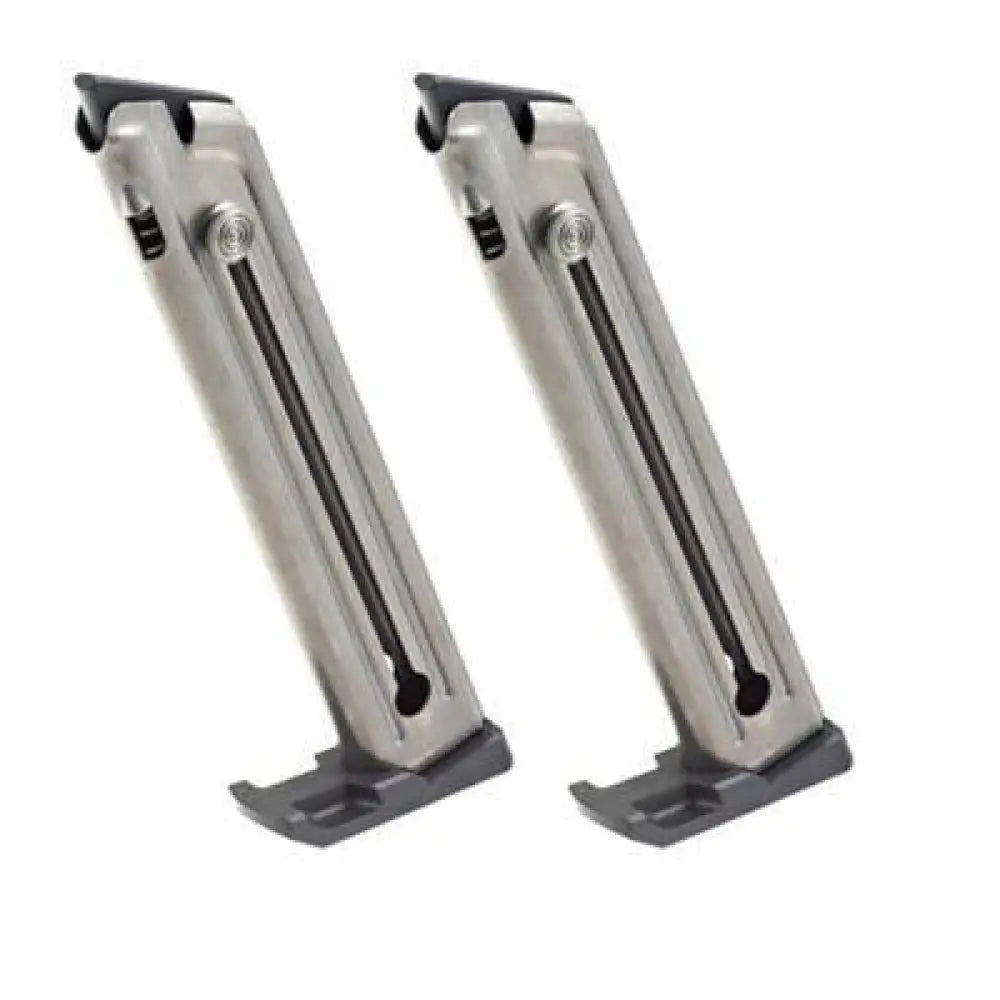 Ruger Handgun Magazines Magazine Black 2-pack for Mark Iv 22/45 & Lite 22lr 10/rd Buy at Faith and Freedom Outdoors