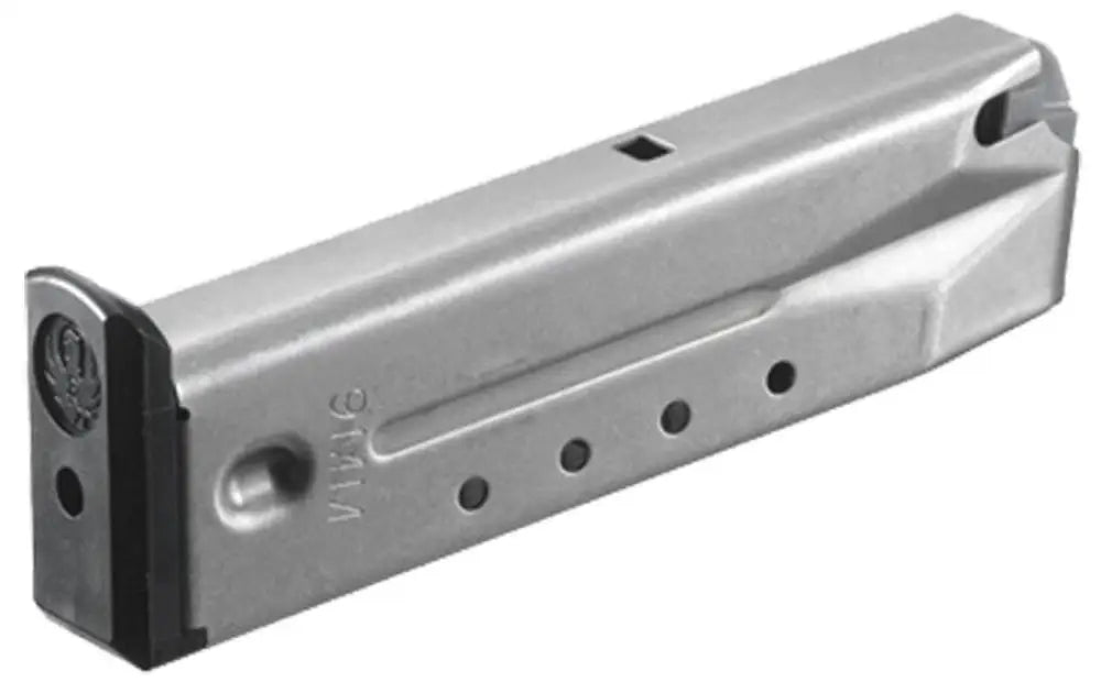 Ruger Handgun Magazines Magazine for P89 - 15/rd 9mm Luger Stainless Buy at Faith and Freedom Outdoors