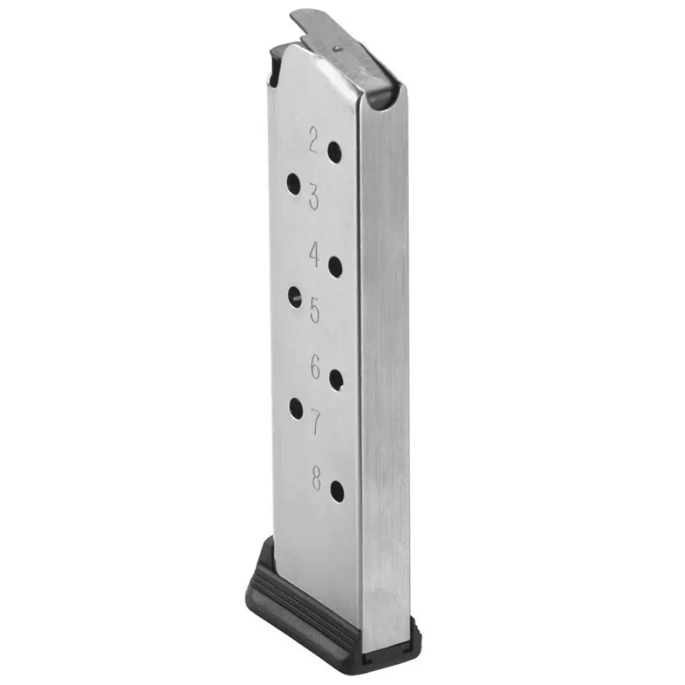 Ruger Handgun Magazines Magazine for Sr1911.45 Acp 8rds Stainless Steel Buy at Faith and Freedom Outdoors