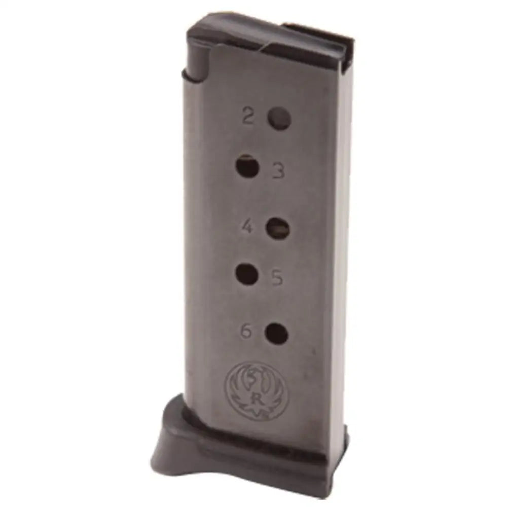 Ruger Handgun Magazines Magazine with Extended Floorplate for Lcp.380 Auto 6/rds Black Buy at Faith and Freedom Outdoors