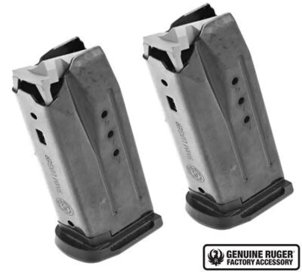 Ruger Handgun Magazines Security-9 Compact Magazine 9mm Black Oxide Steel 10/rd 2/pk Buy at Faith and Freedom Outdoors