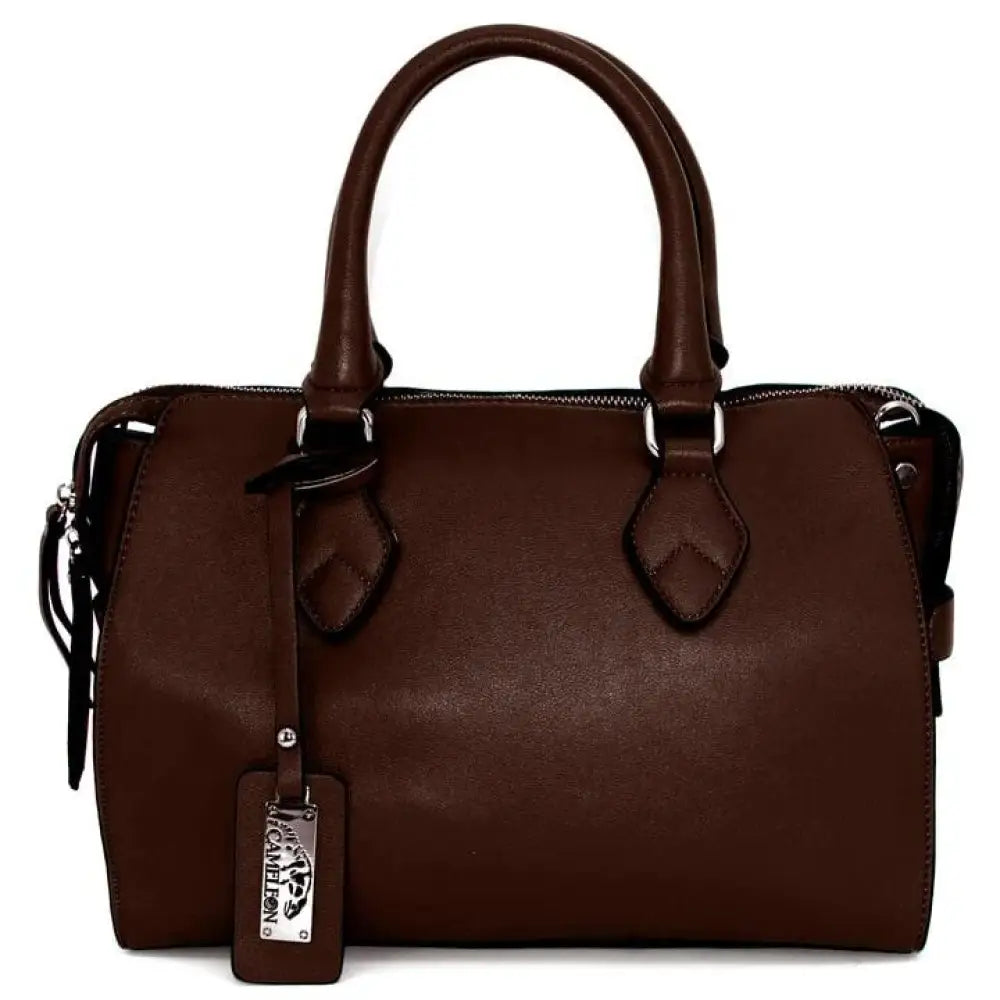 Rugged Rare Purses Bella Concealed Carry Handbag Dark Chestnut Buy at Faith and Freedom Outdoors