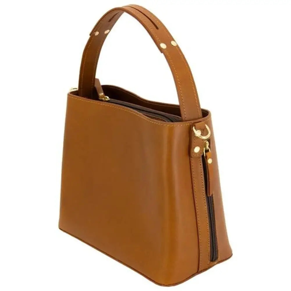 Rugged Rare Purses S&w Bucket Bag Concealed Carry Purse Tan Buy at Faith and Freedom Outdoors