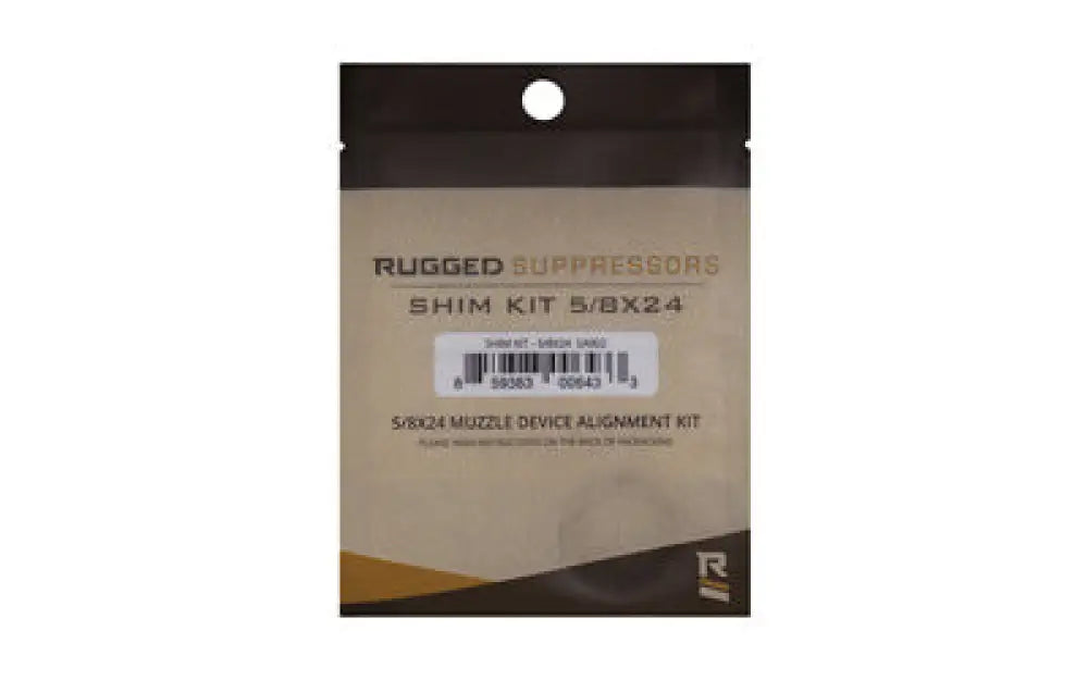 Rugged Shim Kit 5/8x24 Buy at Faith and Freedom Outdoors - Suppressor Accessories