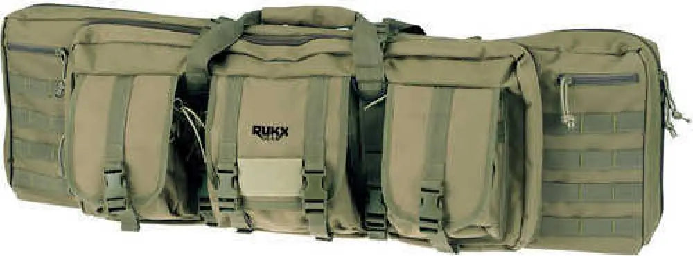 Rukx Gear Tactical Double Gun 42’’ Green 600d Polyester 2 Rifles - Atict42dgg