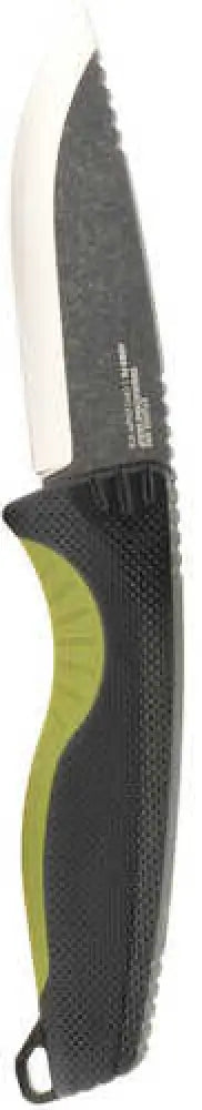 S.o.g Sog17410441 Aegis Fx 3.70’’ Fixed Plain Satin 4116 Krupp Ss Blade/ Black W/moss Green Accents Grn Handle