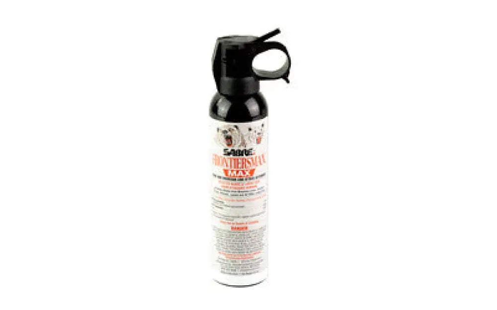 Sabre 9.2oz Bear/mnt Lion Spray Blk Buy at Faith and Freedom Outdoors - Pepper Sprays - Spray