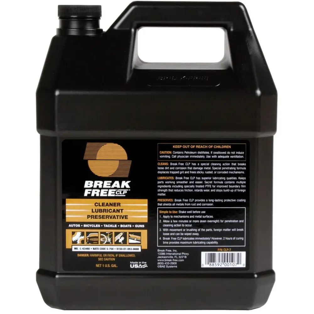 Safariland / Break Free Gun Oils & Cleaning Solvents / Clp Cleaner 1 Gallon Bottle Buy at Faith and Freedom Outdoors