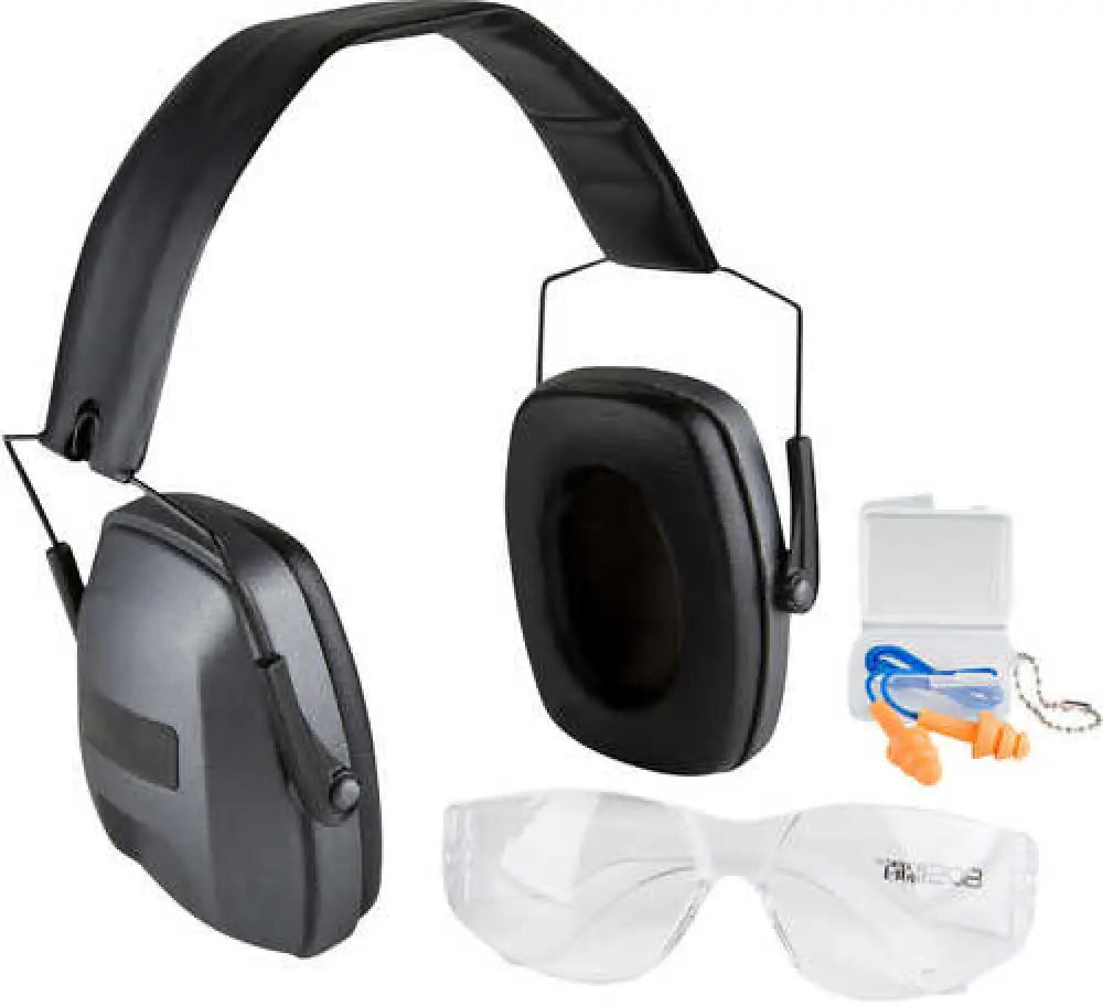 Safariland Impulse Range Kit Foam Over the Head/earbuds Black Black/clear Glasses - 1348650
