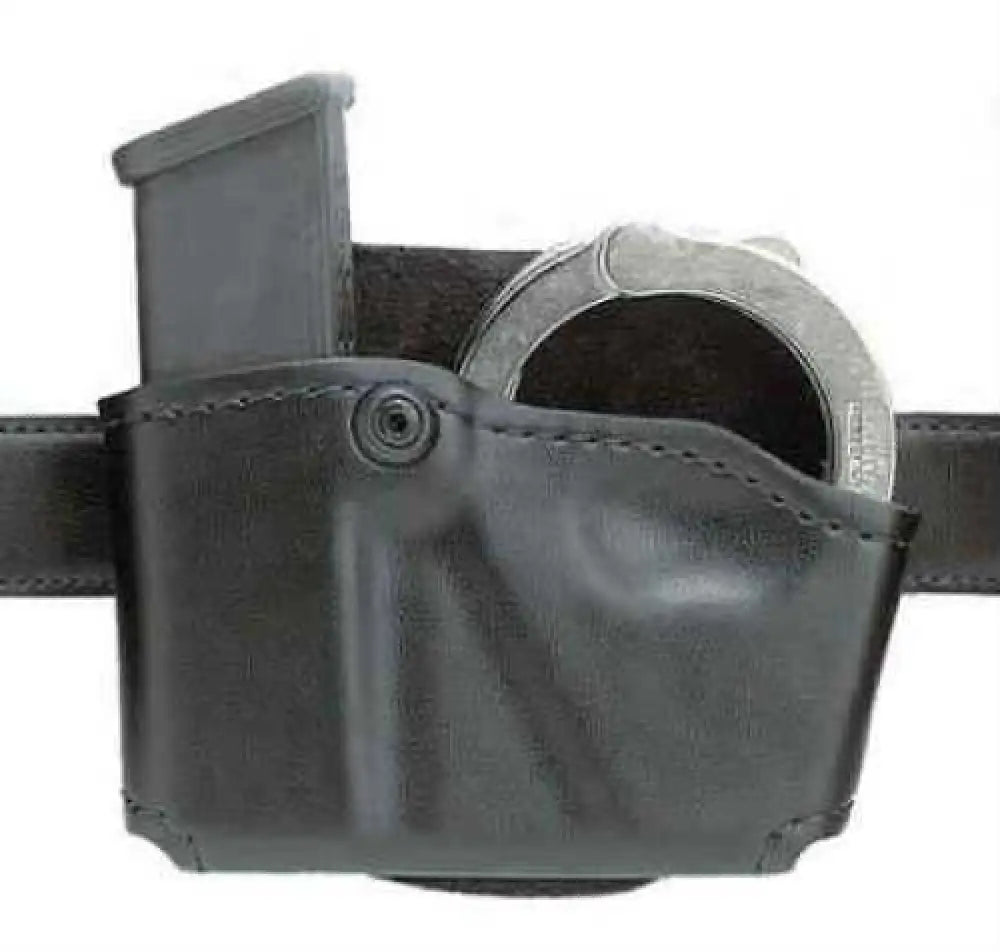 Safariland Model 573 Open Top Case Fits Glock 17/22/19/23 Magazine and Handcuff Black 573-83-21 - 5738321