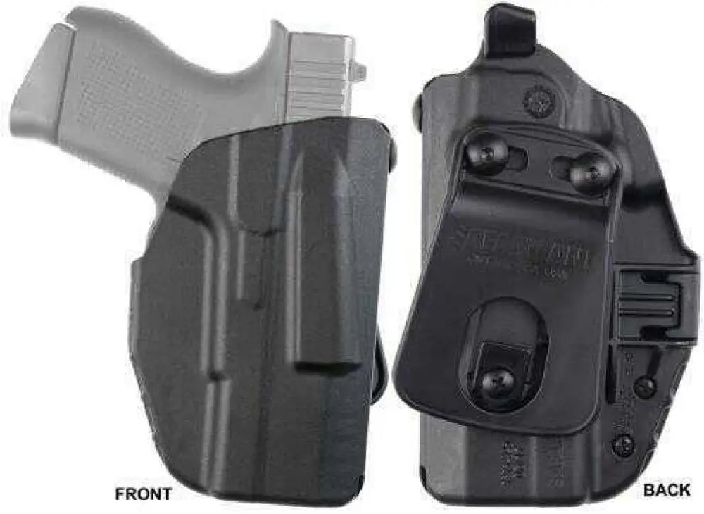 Safariland Model 7371 Holster Als Paddle S&w M&p Shield 9/40 Nylon Black Md: 7371179411
