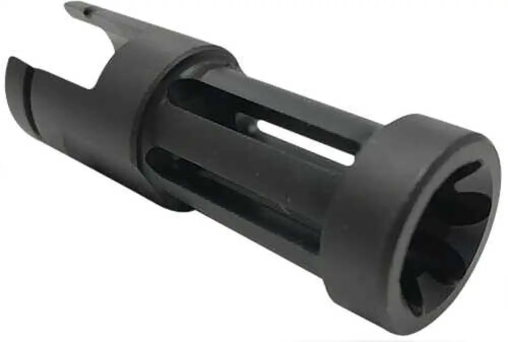 Samson Flash Hider Black Oxide Stainless Steel with 2.50’’ Oal &.860’’ Diameter for Ruger 10/22 - 04-06062-03
