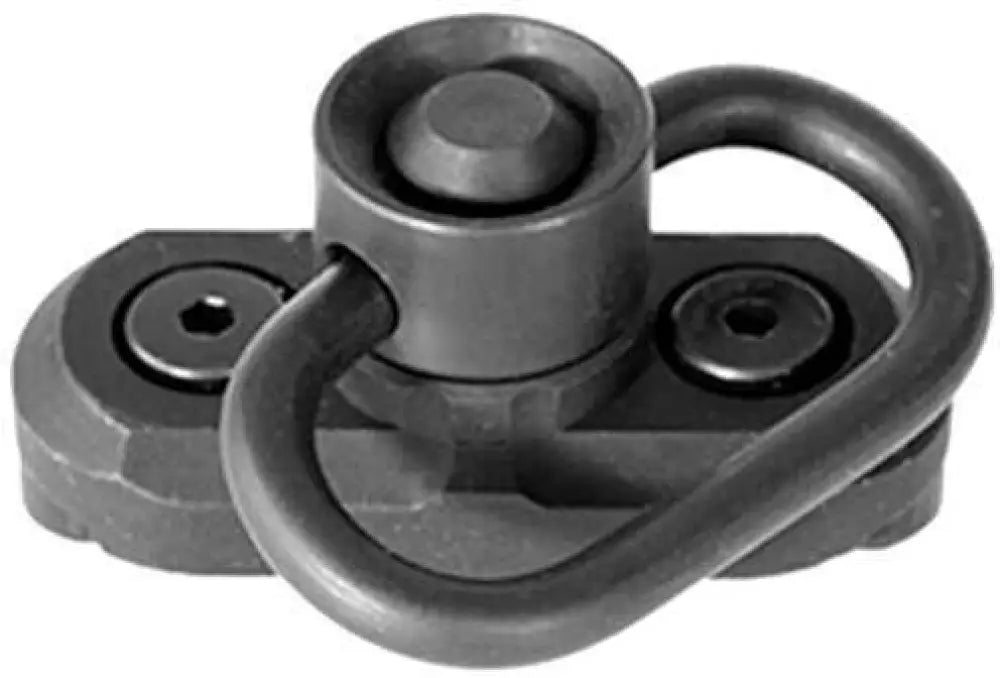 Samson Manufacturing Corp. Evolution Hk Style Anodized Aluminum Swivel Black Evo-qd-kit