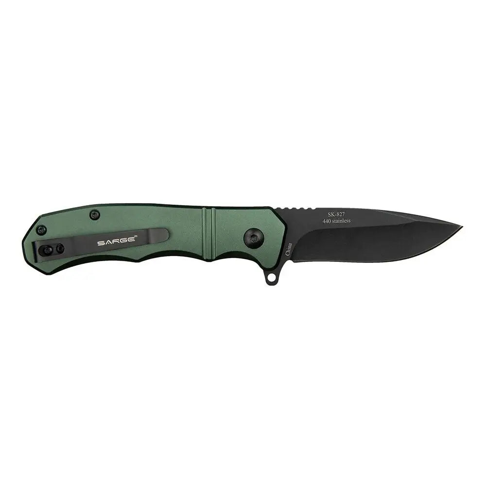 Sarge Knives & Edged Tools|knives Command Army Green Turbo Lock Folder Buy at Faith and Freedom Outdoors