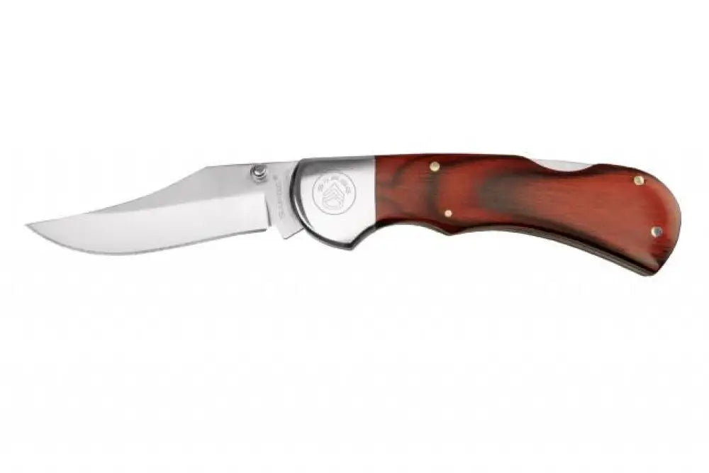 Sarge Knives & Edged Tools|knives Gambler Lock Back Folding Knife 2-3/4’’ Clip Point Blade Wood Buy at Faith