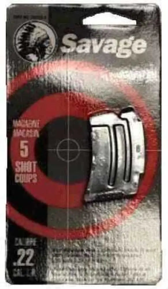 Savage Magazine 22wmr 5rd Fits Model 90 Series Stainless 90009