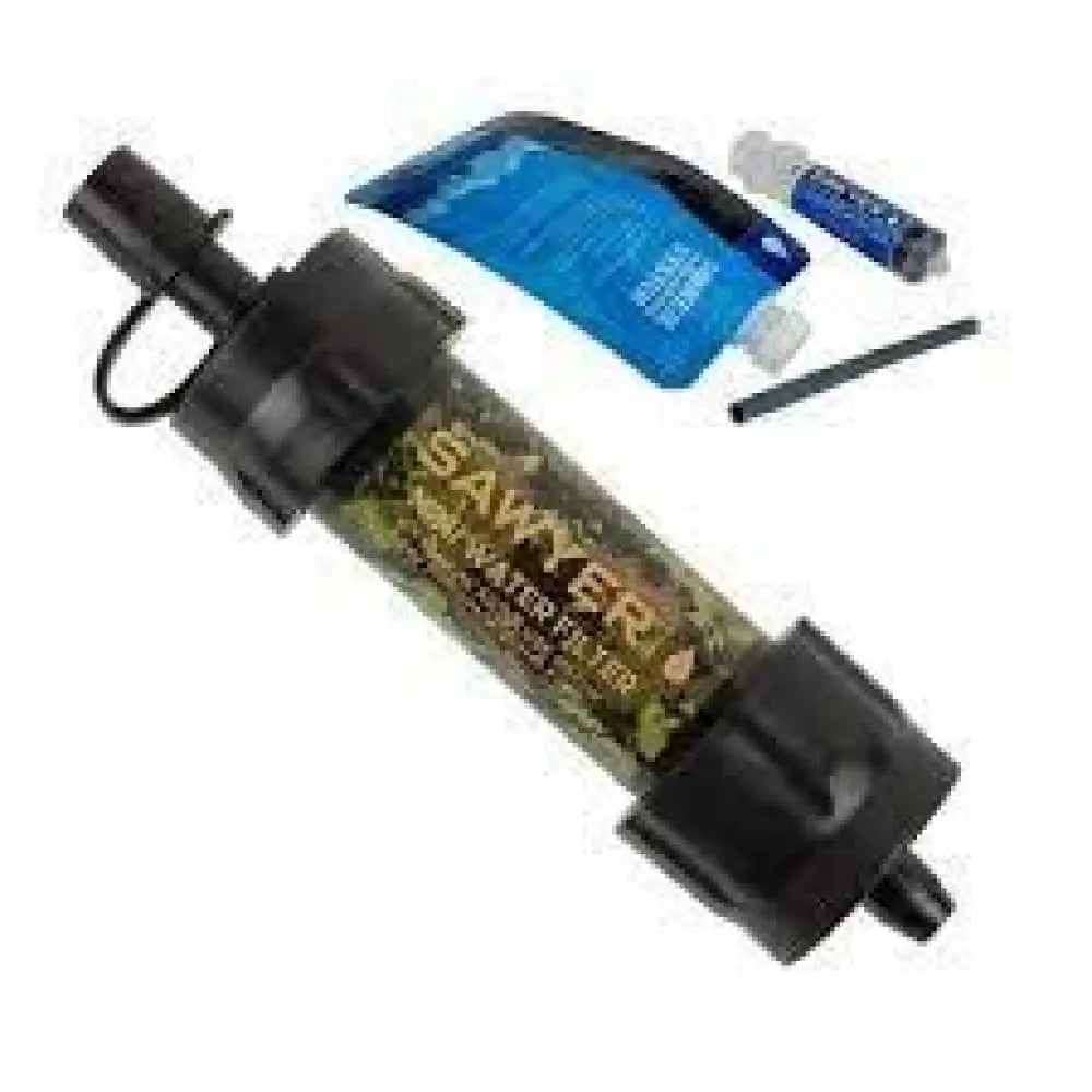 Sawyer Water Treatment Mini Filtration System Camo Buy at Faith and Freedom Outdoors