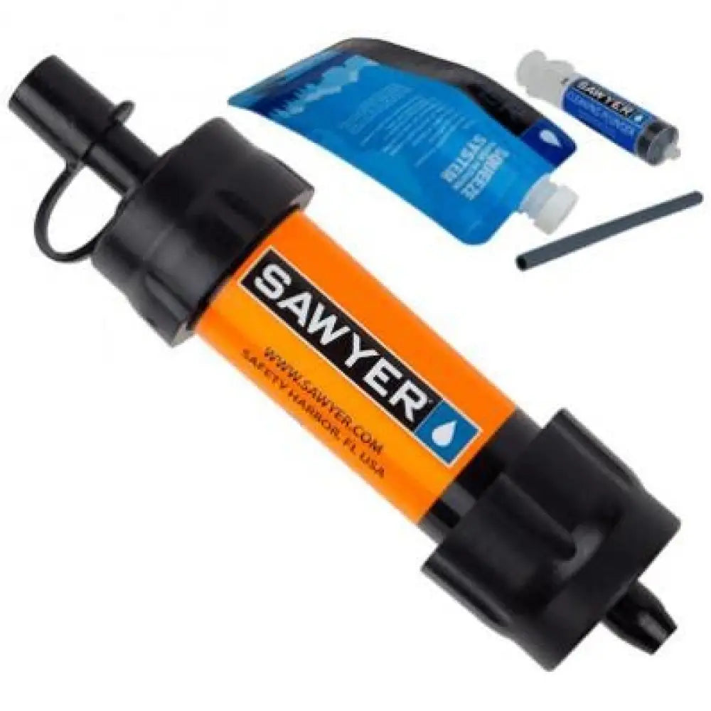 Sawyer Water Treatment Mini Filtration System Orange Buy at Faith and Freedom Outdoors