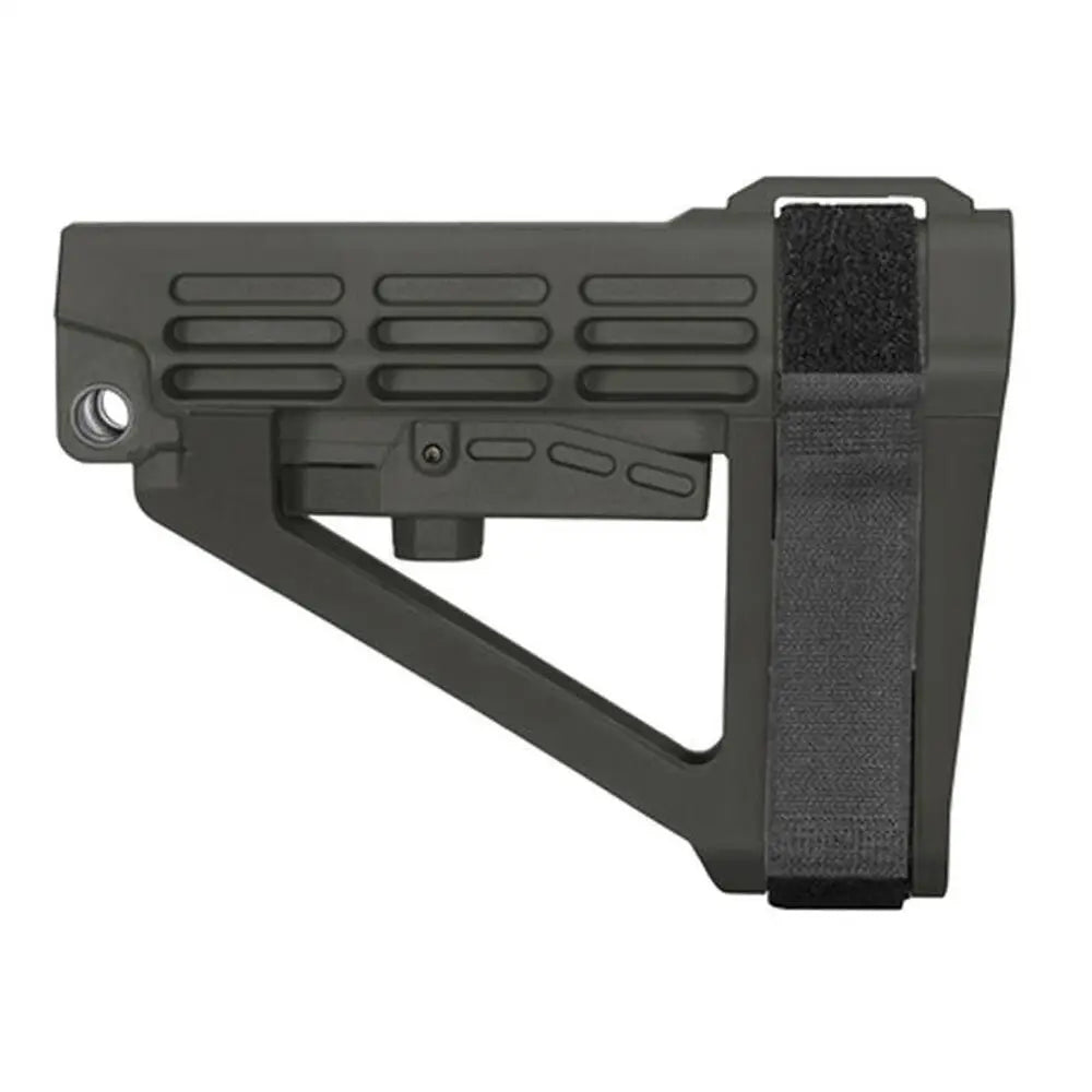 Sb Tactical Chassis & Stocks Sba4 5-postion Adjustable Brace for Ar-15 Stealth Grey Buy at Faith and Freedom Outdoors
